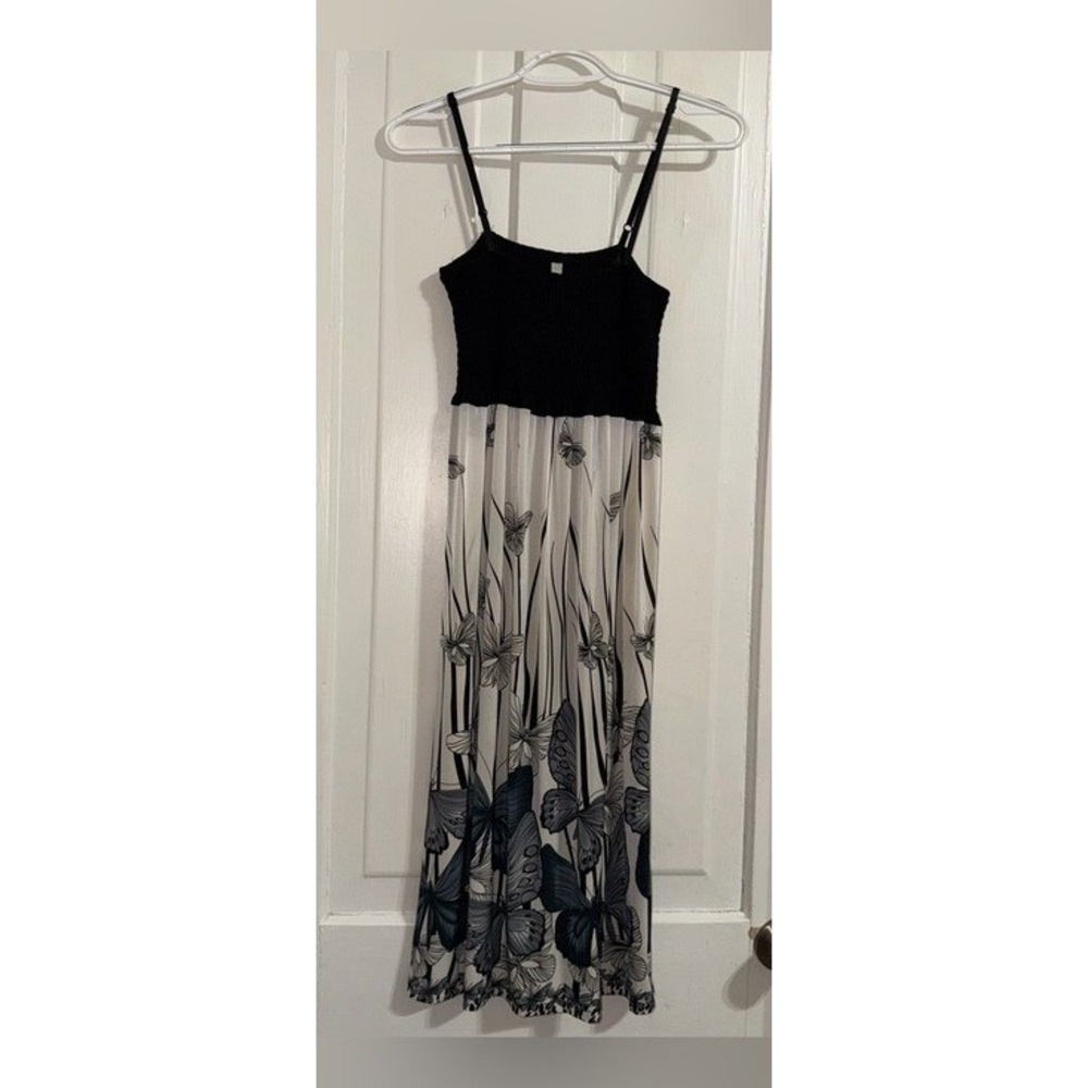 Women's size large sun dress Butterfly Maxi Dress - Women's Summer Dress